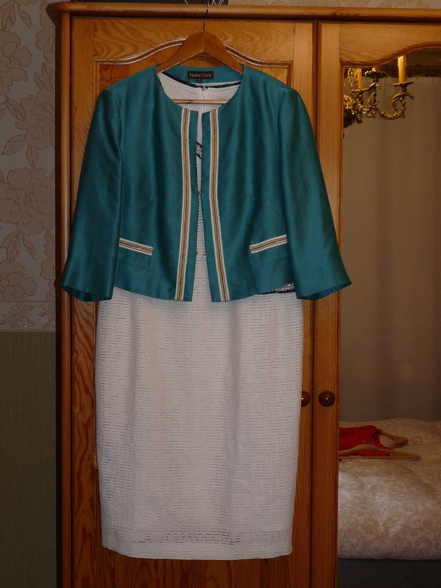 NATALI DLER luksusowa nowa sukienka 42/XL