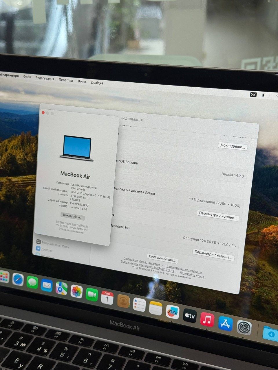 Apple macbook air 13 2019 8/128 на запчасти или ремонт макбук аир 128