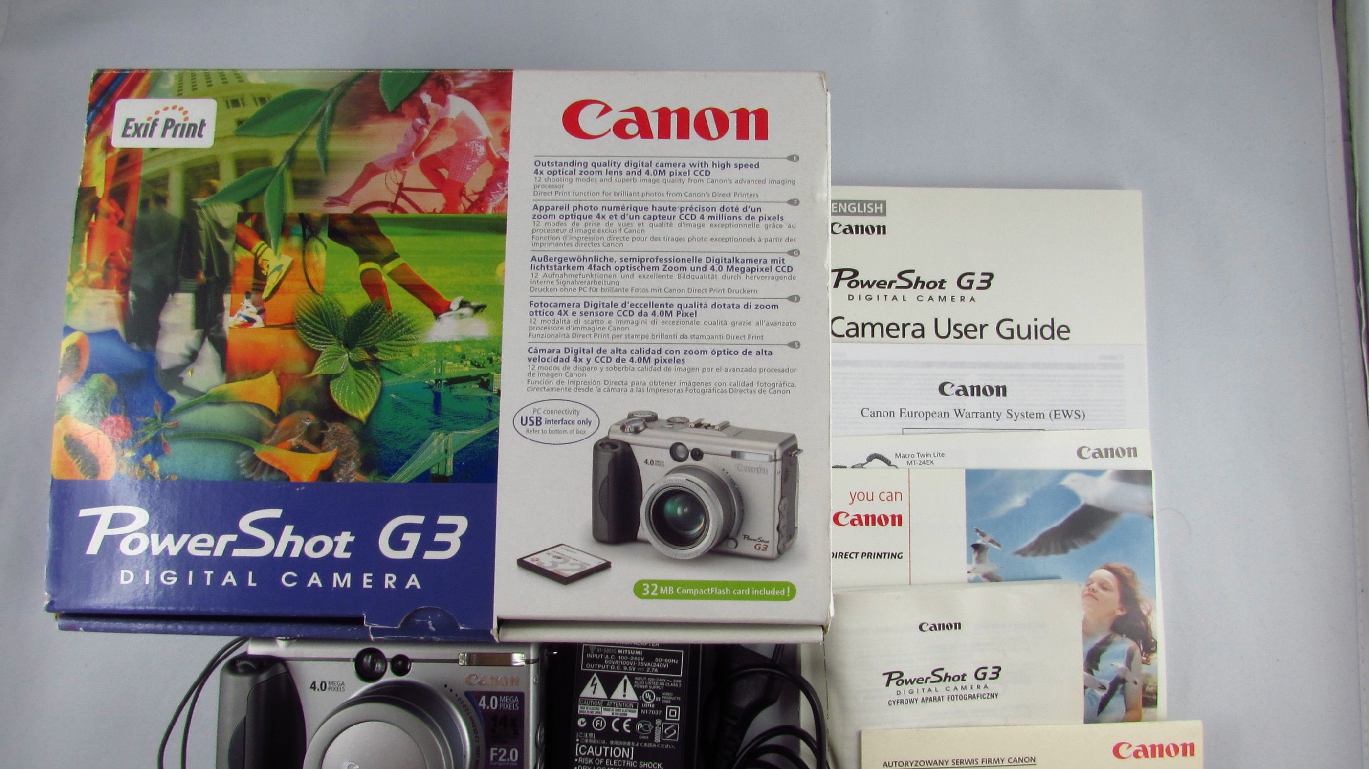 CANON - Aparat Cyfrowy PowerShot G3