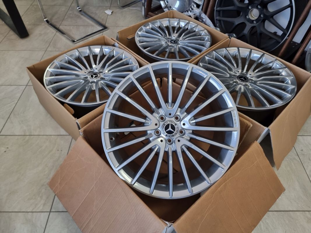 Nowe Chromowane Felgi Amg Mercedes S Klasa W223 W222/21 Cali