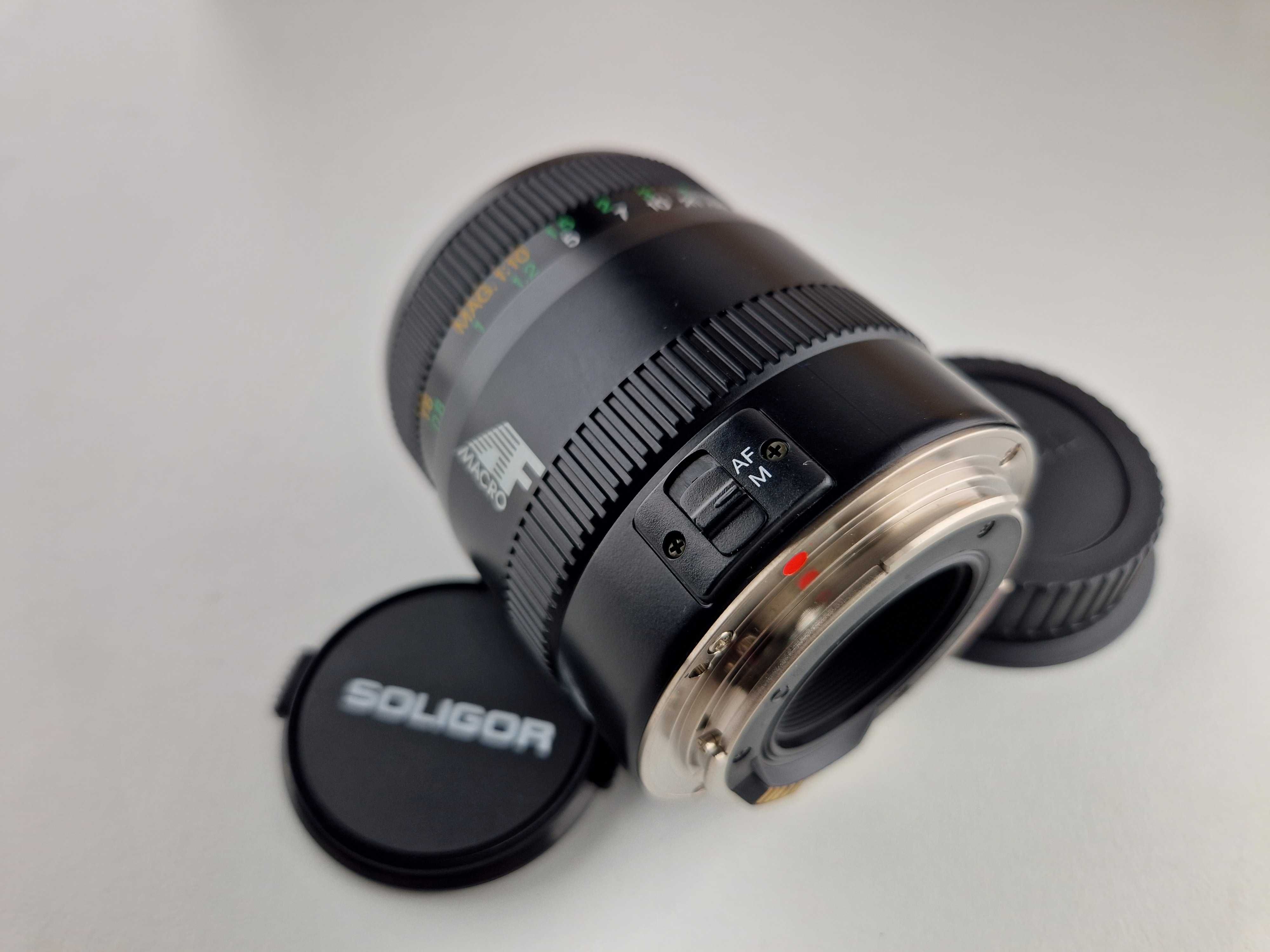 .Obiektyw Soligor 100mm 1:3.5 Macro AF MC do Canona - jak nowy!
