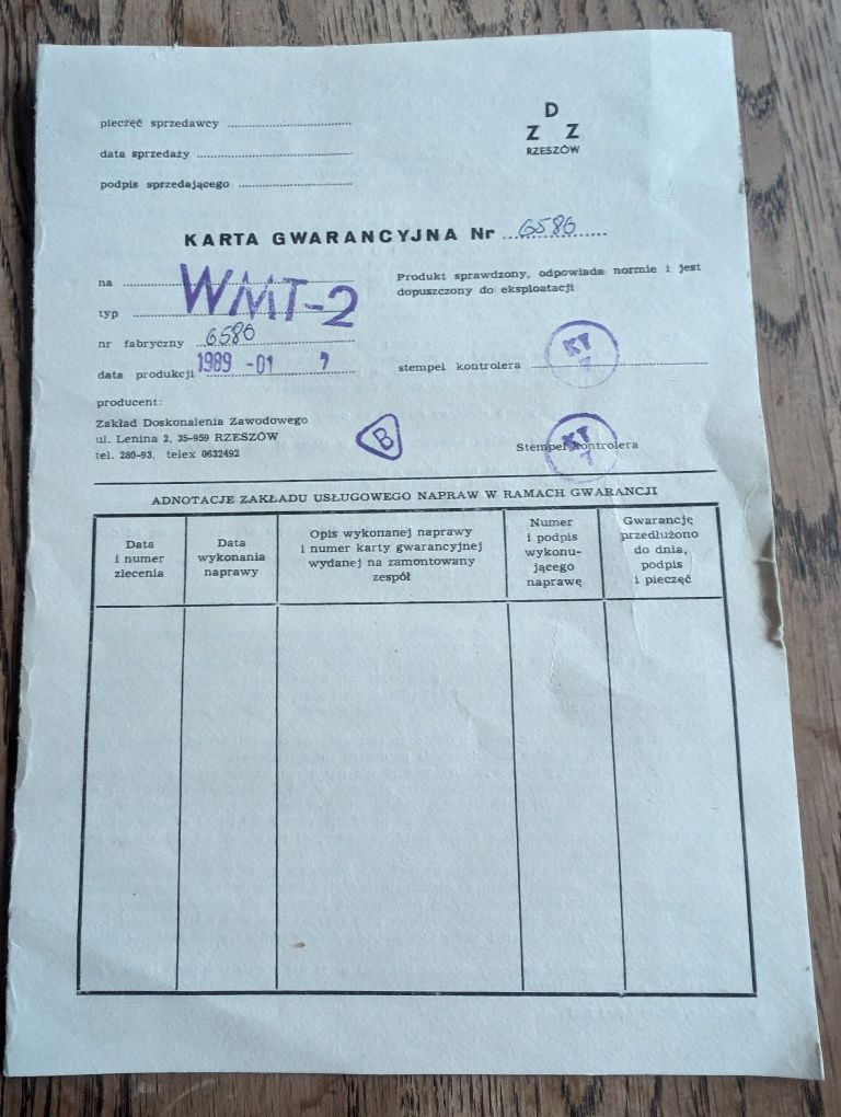 Wzmacniacz mikrofonowy WMT-2B jak nowy!