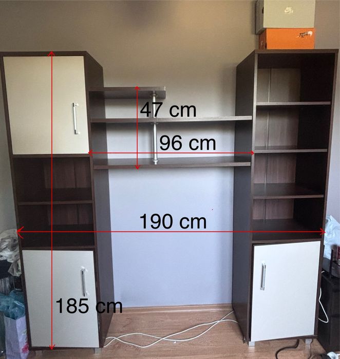 Komplet mebli ( meblościanka)- używane