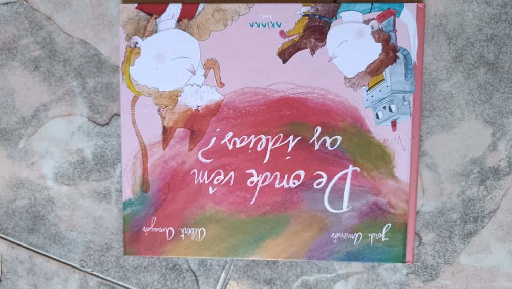 Livro para crianças "De onde vêm as ideias"