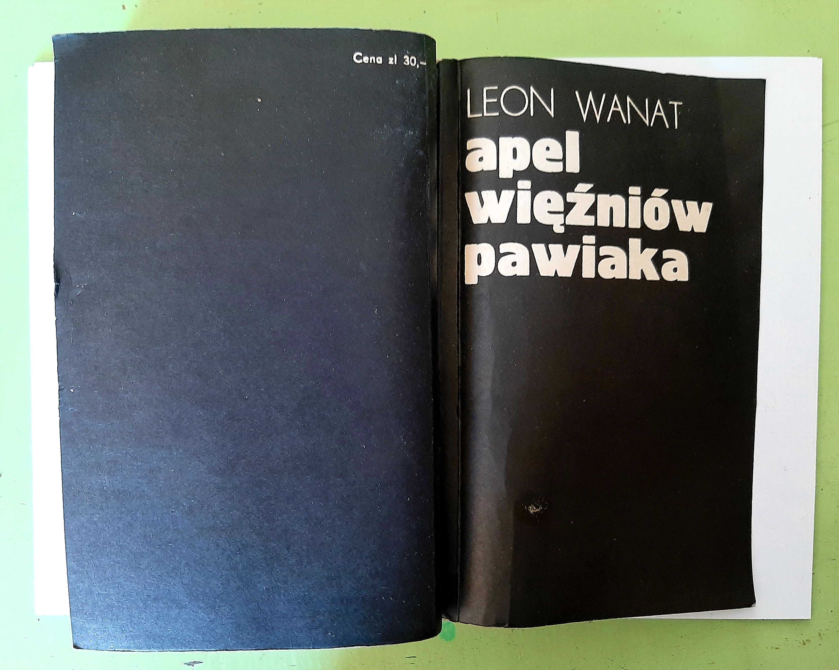 Leon Wanat, Apel więźniów Pawiaka