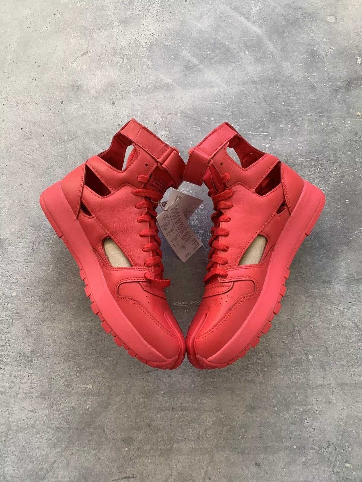 Кроссовки Reebok x Maison Margiela Classic Tabi High Red ОРИГІНАЛ