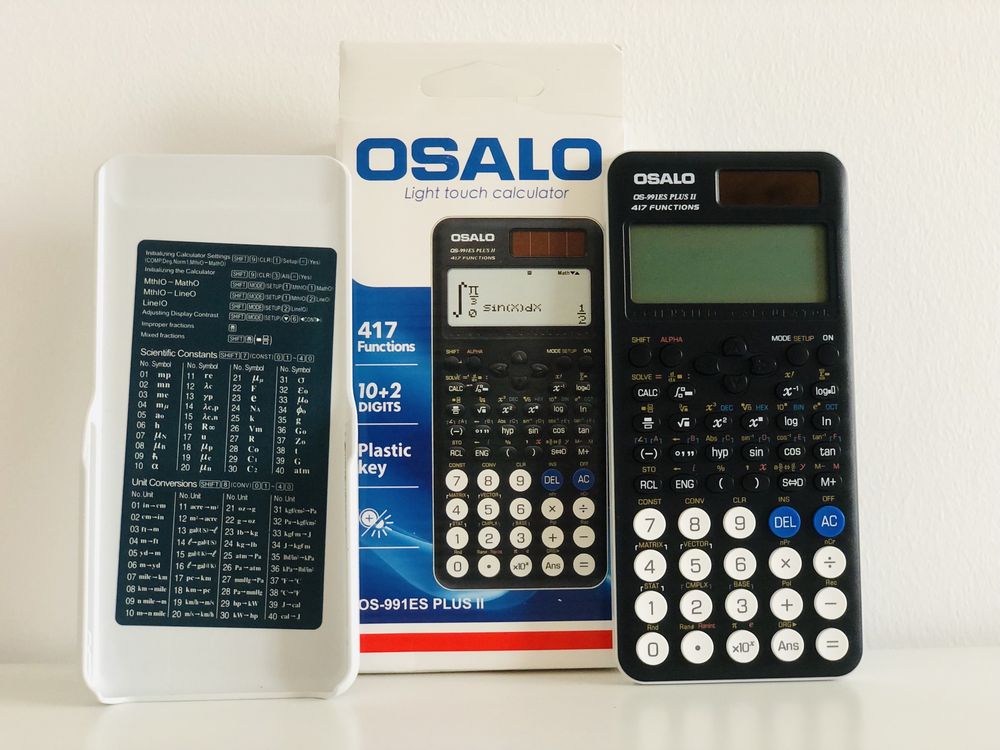 Інженерний науковий калькулятор OSALO на 417 функцій