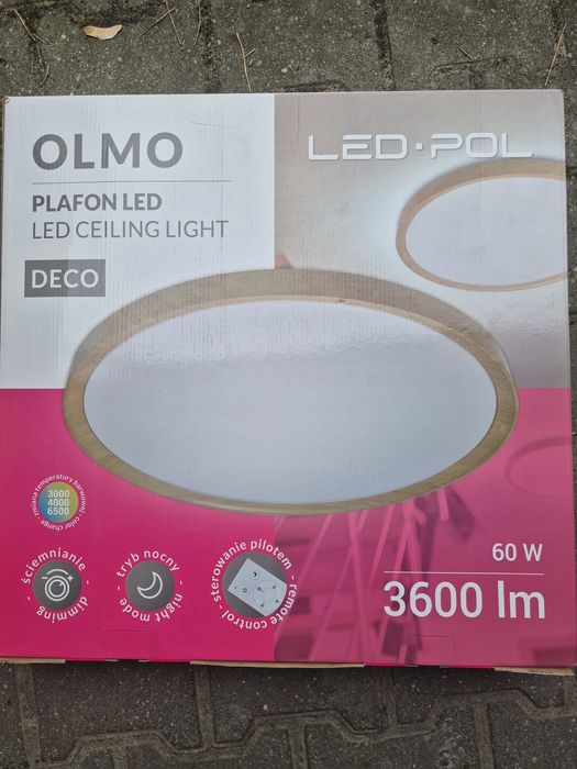 Lampa sufitowa, plafon do salonu - nowa Olma