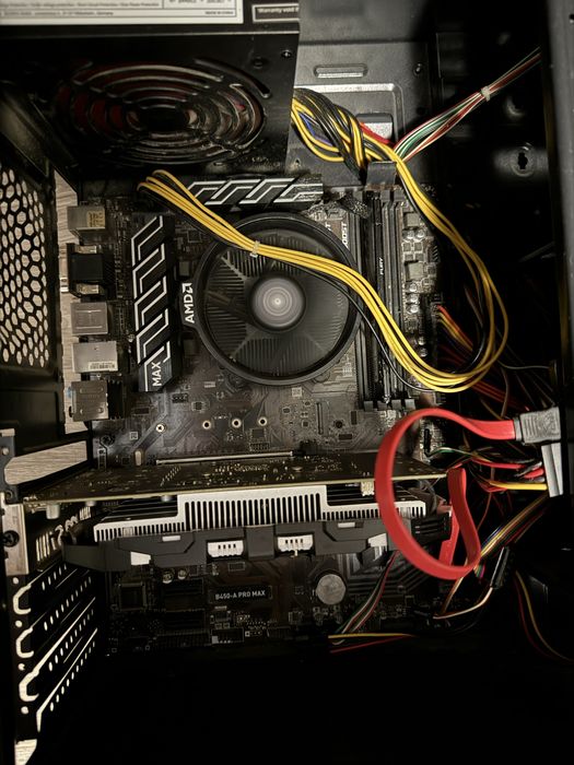 Набір Материнська плата B450 A-PRO-MAX ATX, Ryzen 3 1200, Hyperx 8gb