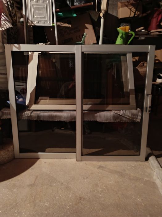 Vendo 4 janelas completamente novas em alumínio