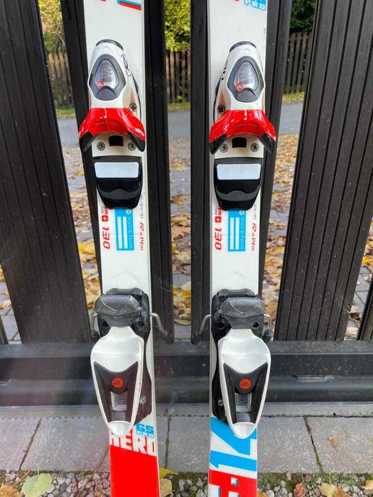 Rossignol HERO GS PRO junior 130cm– 2 sezony, wiązania Rossignol JR 70