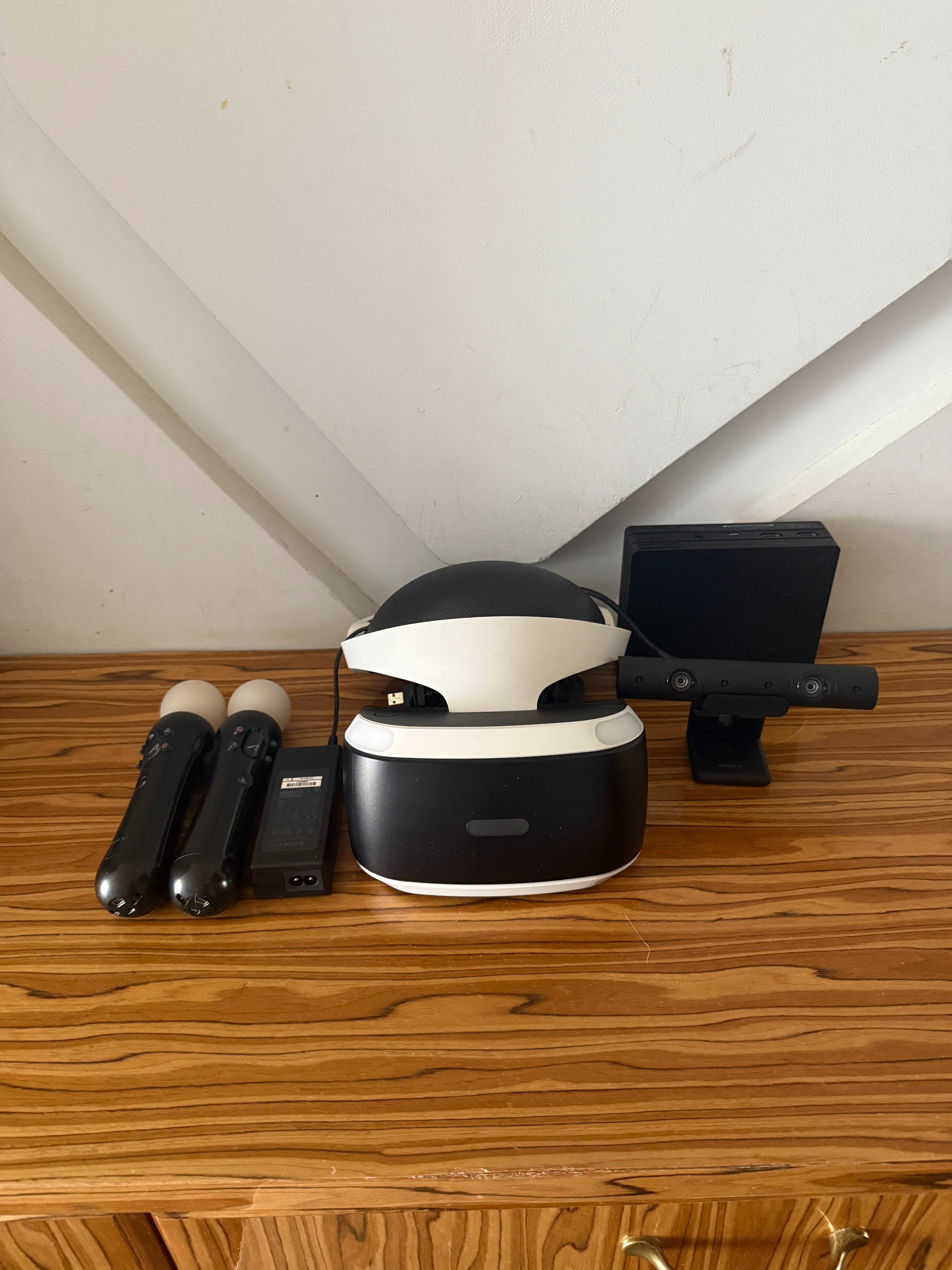 PlayStation VR V2 MEGA PACK + 2x PS Move + Kamerka PSVR ZESTAW!