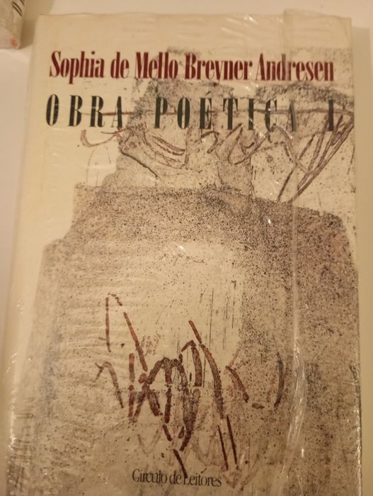 Par de livros "Obra poética l" e "Obra poética ll"