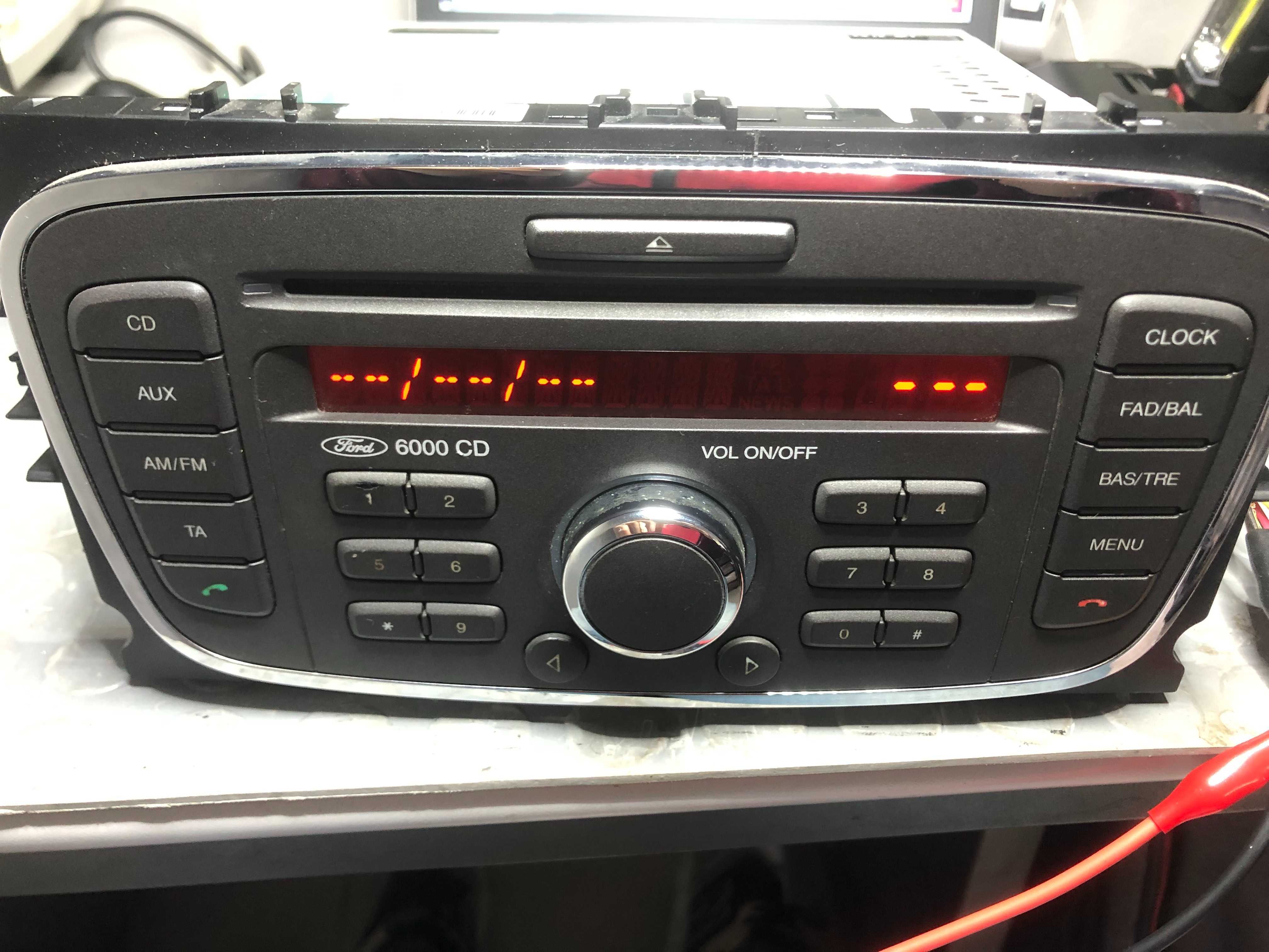 Rádio Ford 6000 CD de 2007 a 2010