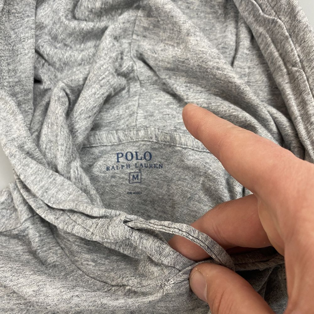 Худи Ralph lauren Polo серое М размер