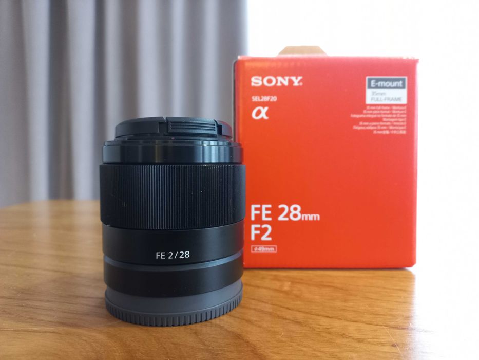 Obiektyw SONY FE 28mm f2 pełna klatka