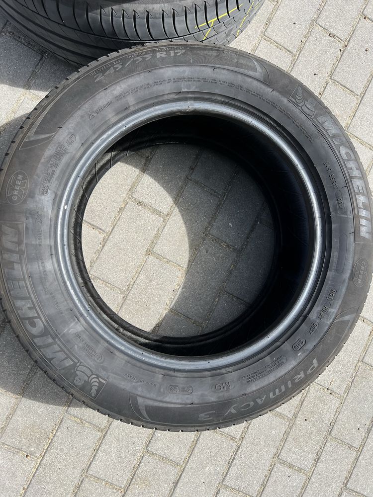 Opony Mischelin 245/55r17 lato