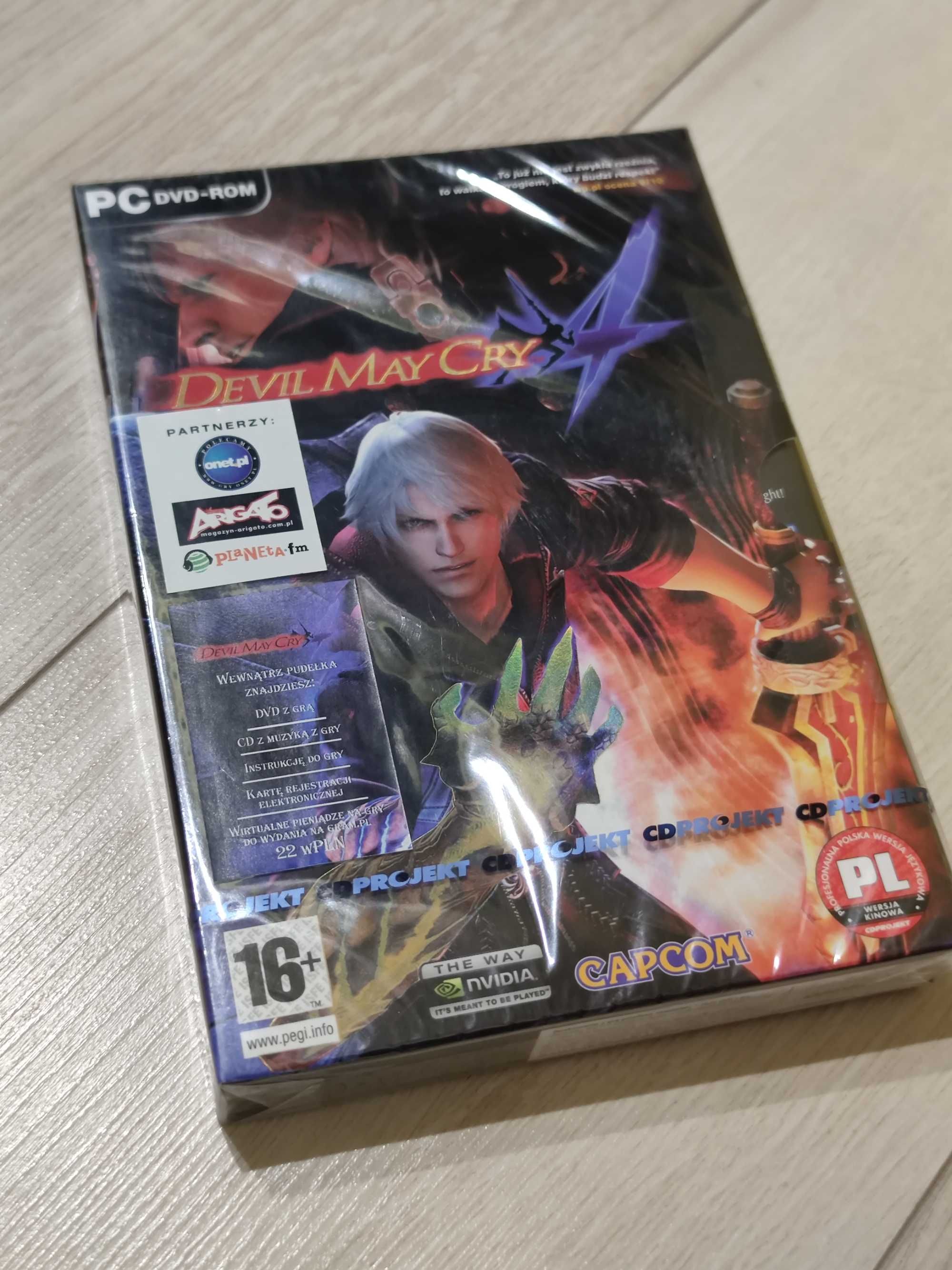 Gra Devil May Cry 4 na PC, nowa w folii