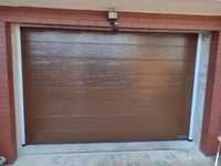 Brama garażowa segmentowa Hormann 2400x2125 brązowa  NOWA OD RĘKI