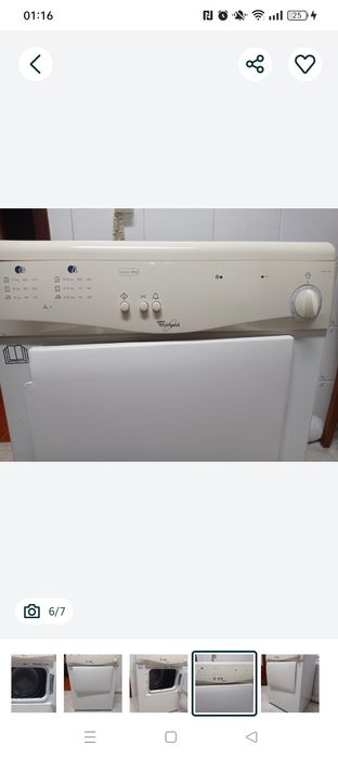 Máquina de secar roupa