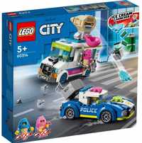 Lego City 60314 Policyjny Pościg za Furgonetką z Lodami