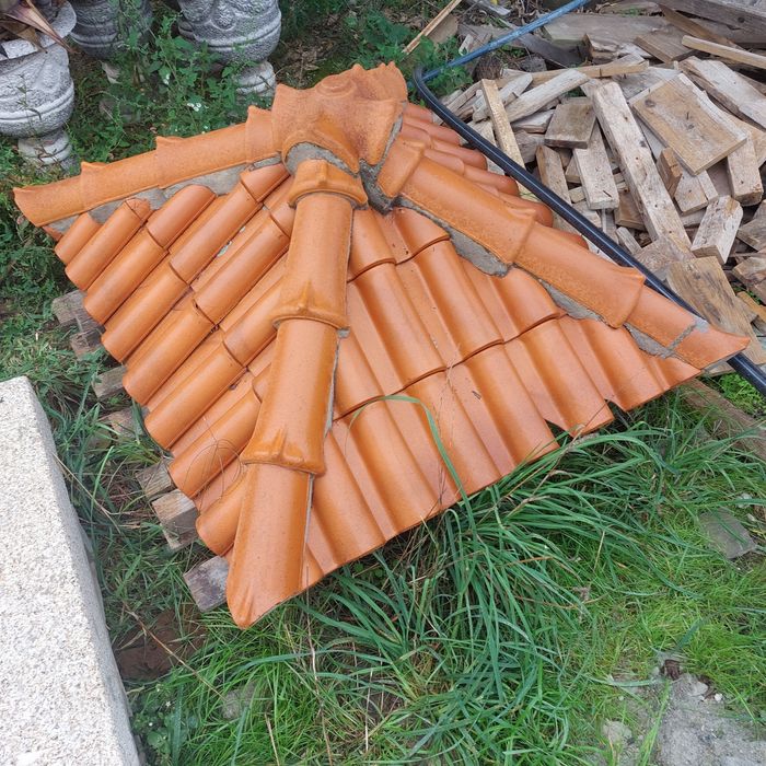 Chapeu para chaminé de 4 aguas