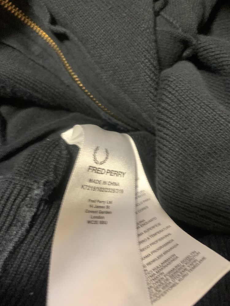 кофта fred perry фред пери