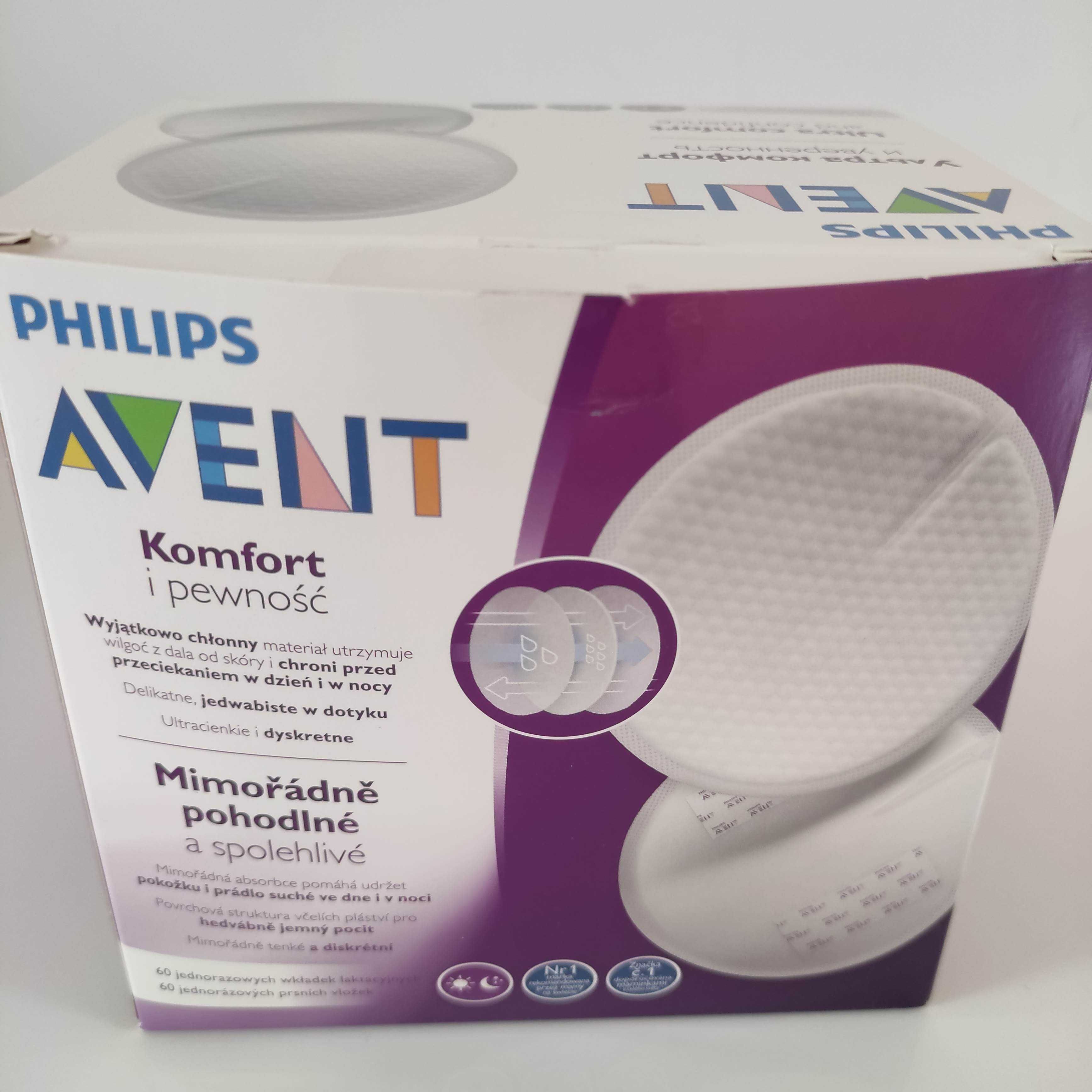 Wkładki jednorazowe Avent nowe 58 szt