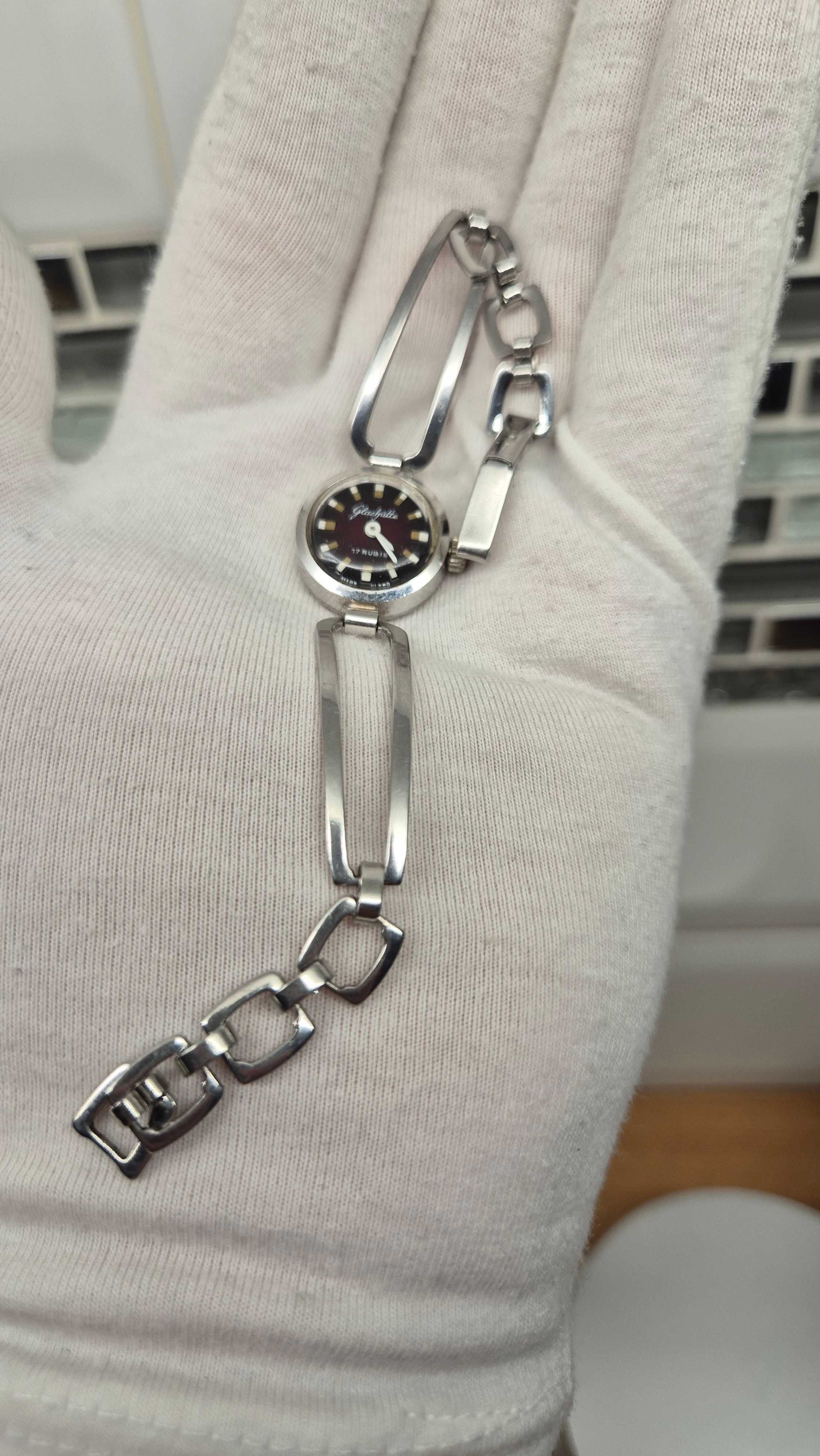 Mechaniczny damski *Glashutte*