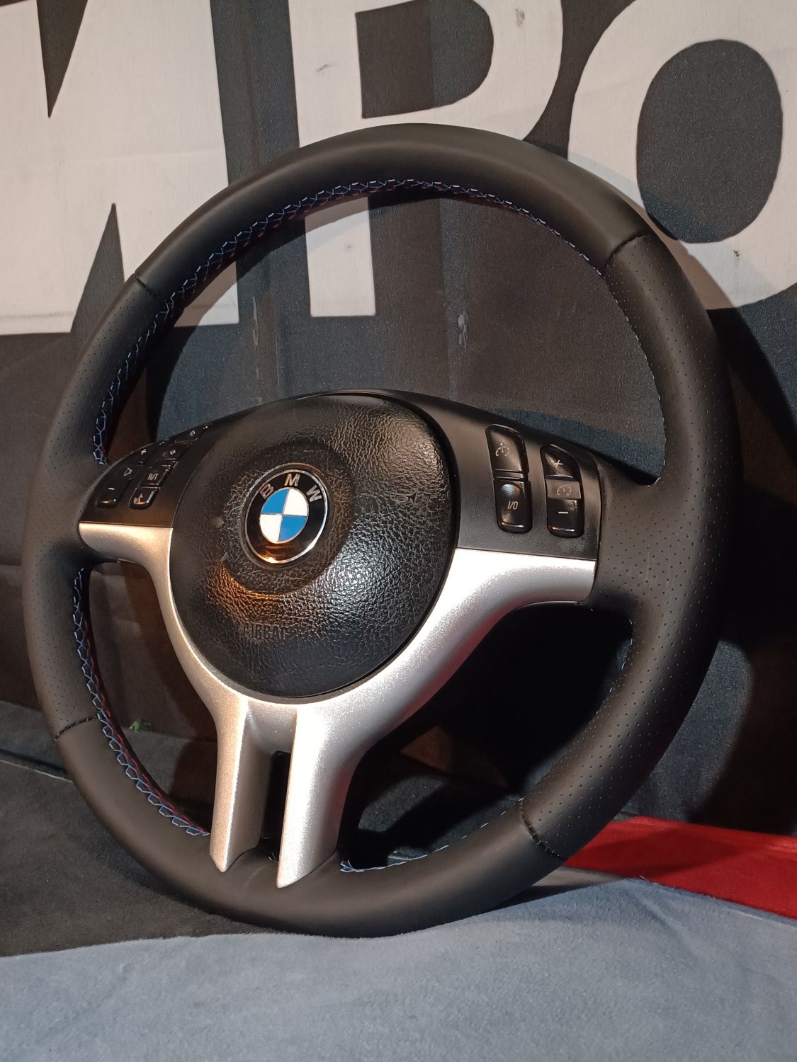 Volante pack Sport Fase 2 Multifunções Personalizado bmw