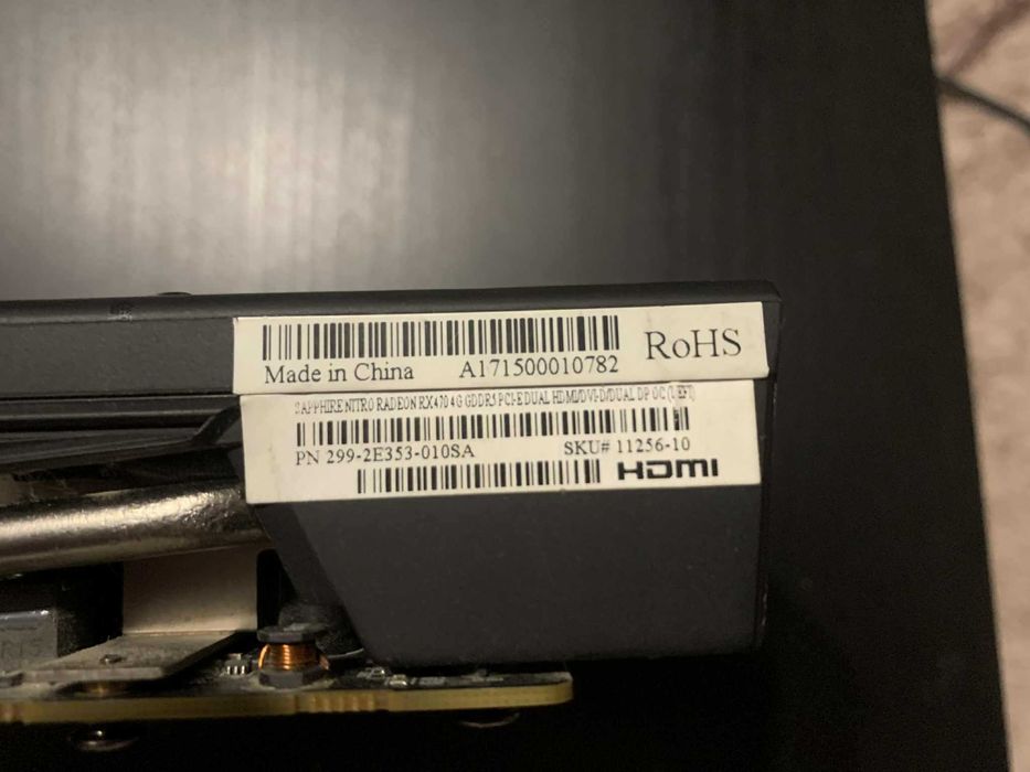 Sapphire Radeon RX 470 4GB GDDR5