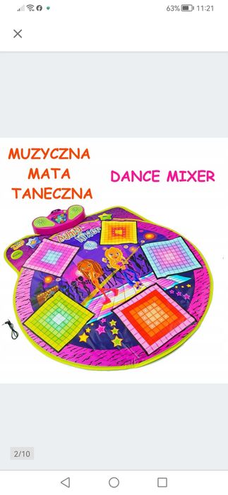 Nowa mata taneczna Dance Mixer5