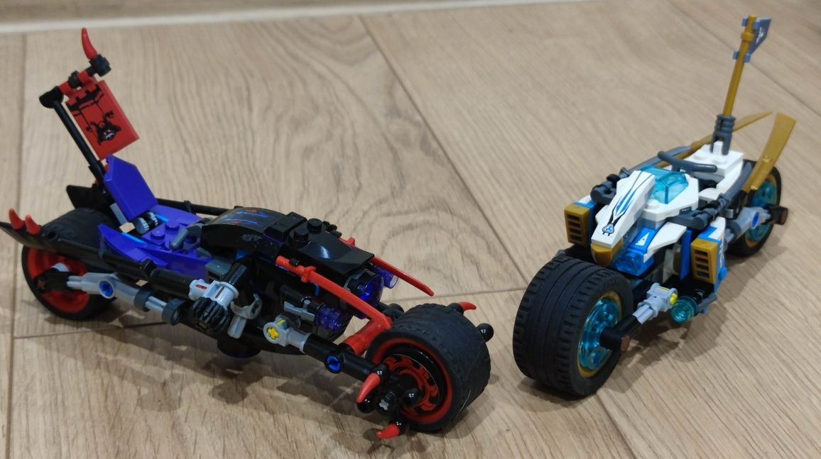 LEGO Ninjago 70639 bez figurek same motory kompletne