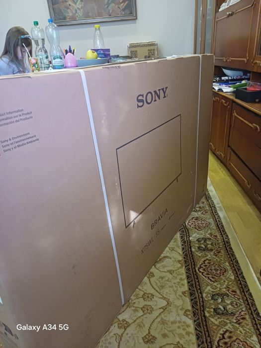 Sprzedam Nowy Telewizor SONY KD55X75WL 4K UHD, HDR, Smart TV (GoogleTV