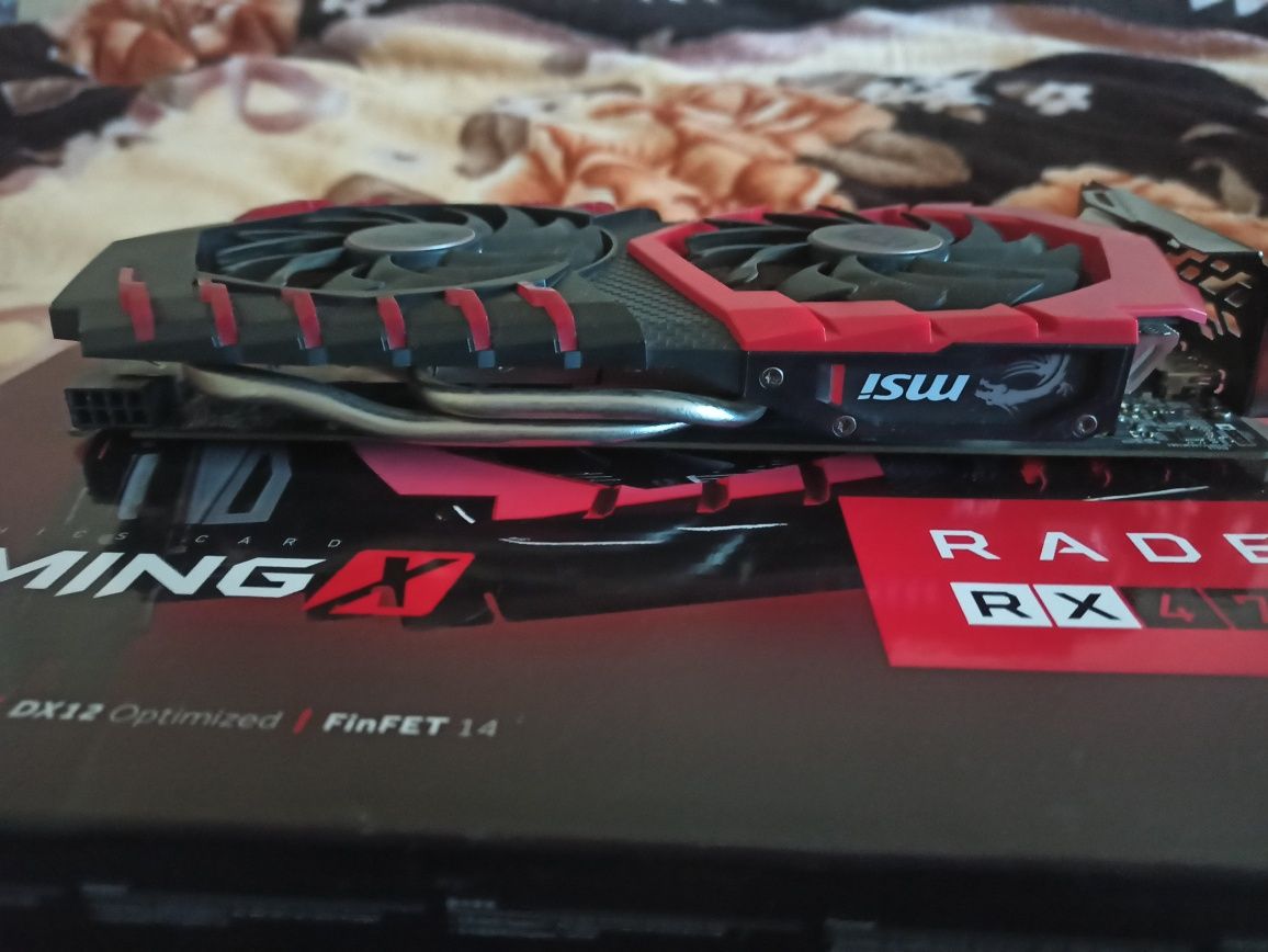 MSI Radeon RX 470 GAMING X 4GB | Box + тест | Стан відмінний