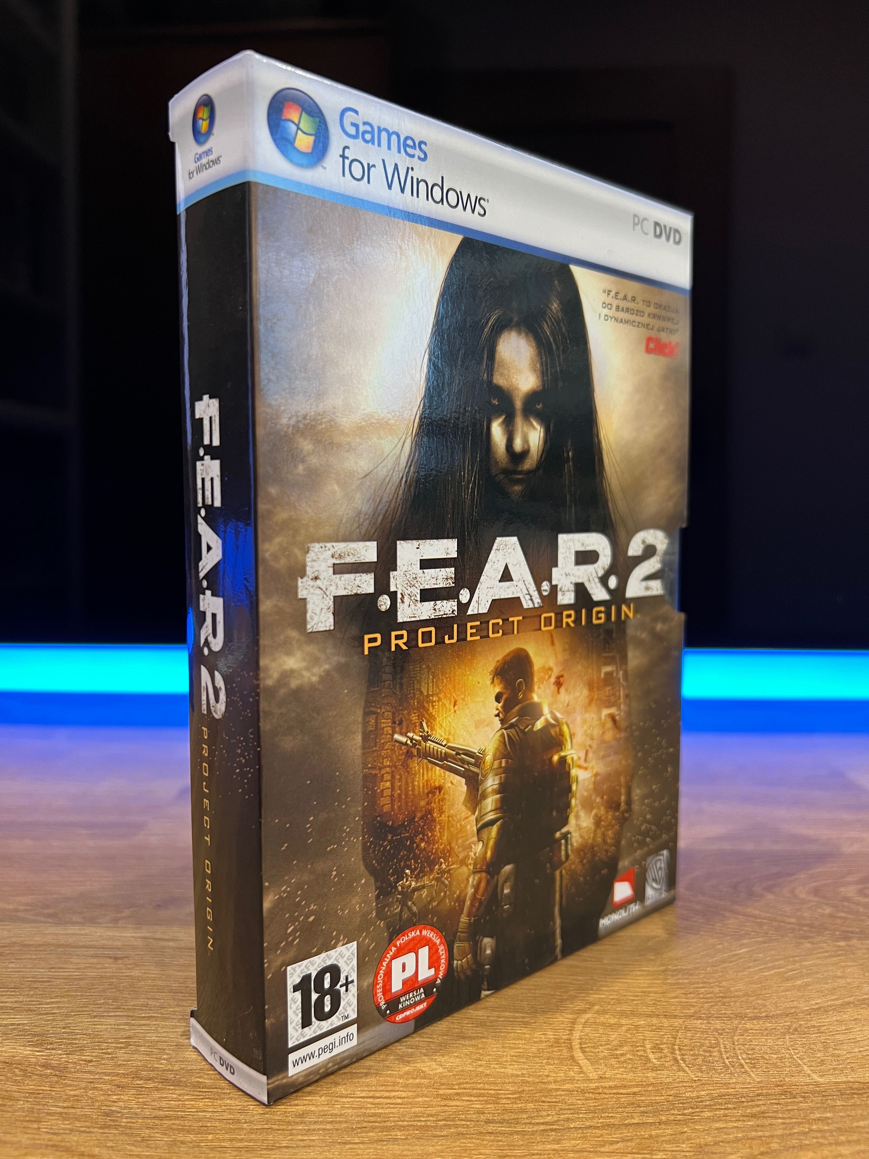 FEAR 2 Project Origin (PC PL 2009) kompletne premierowe wydanie