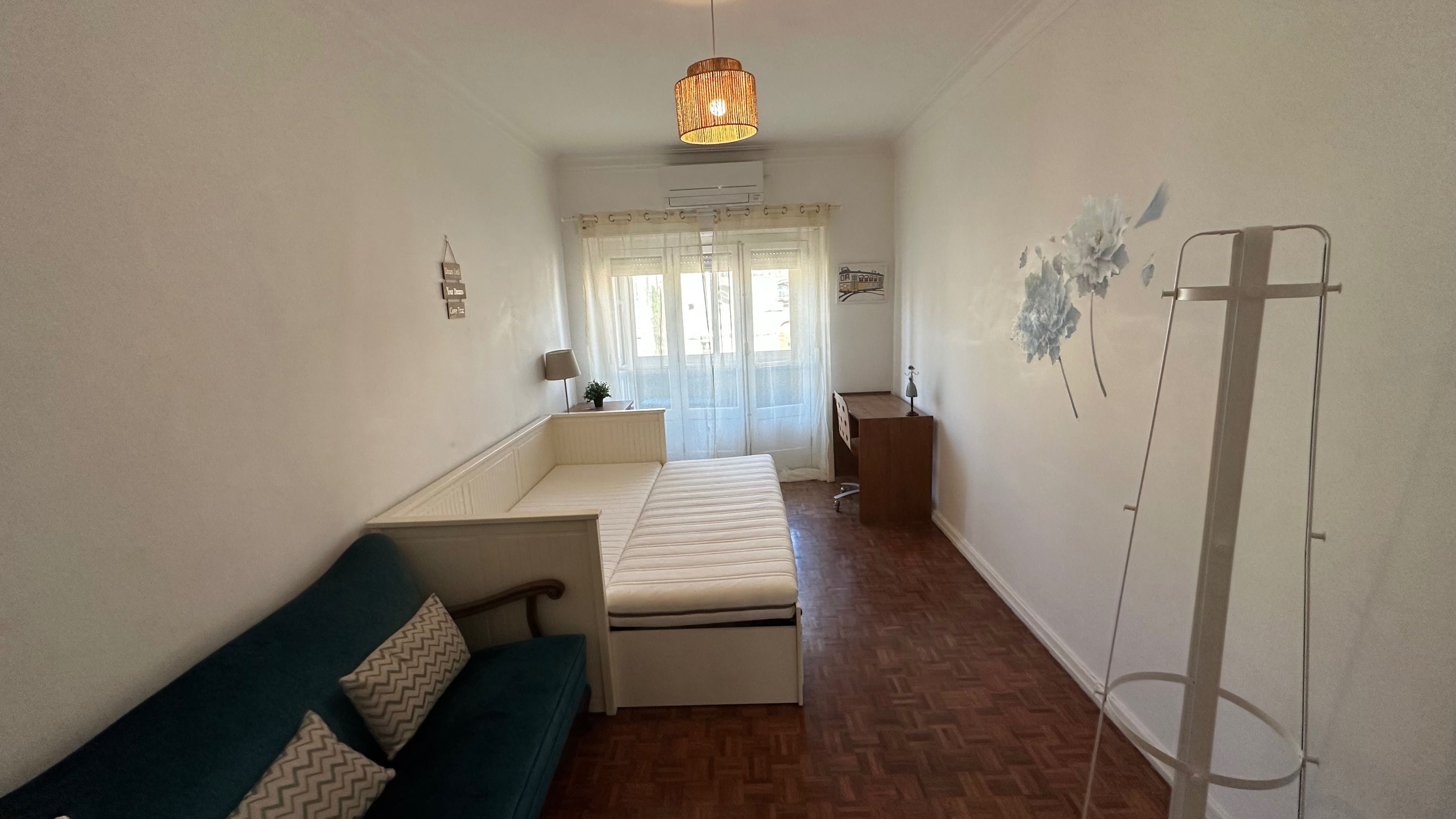Quarto para estudantes do sexo feminino