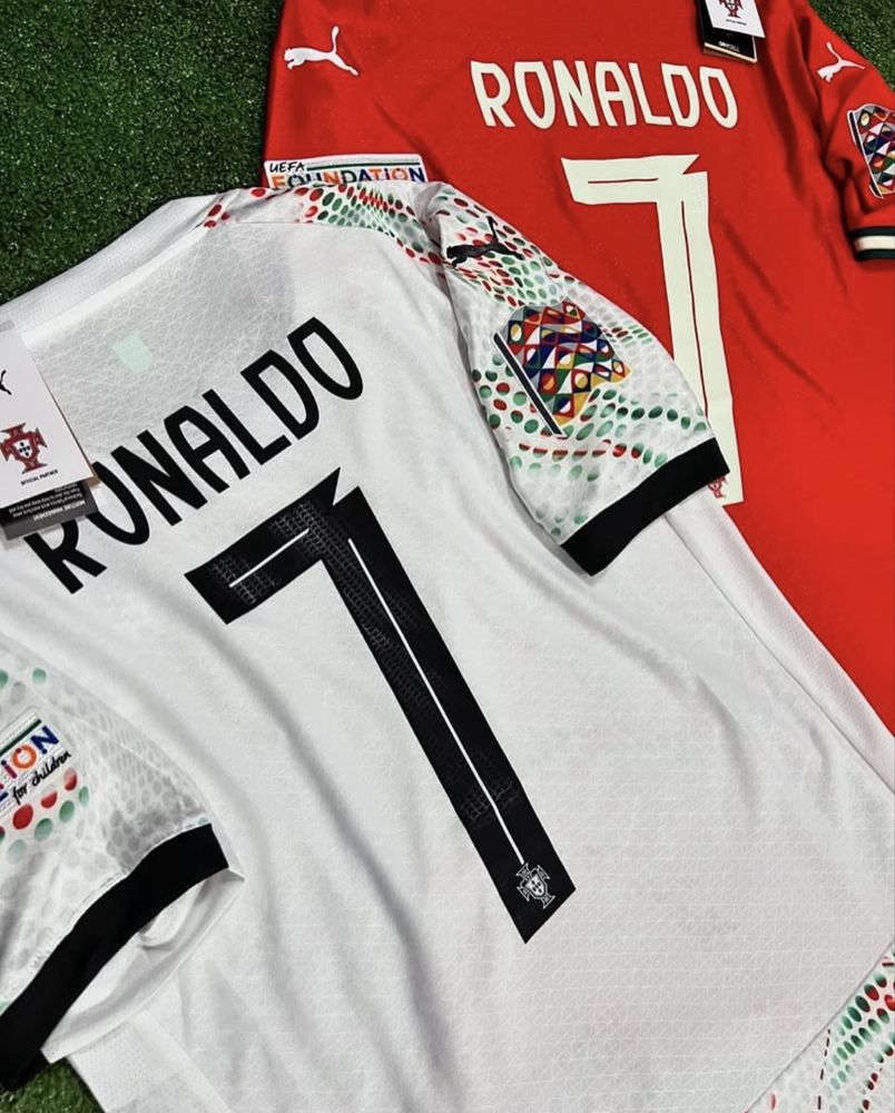 Kit Camisolas Portugal Cristiano Ronaldo 7 Versão Player