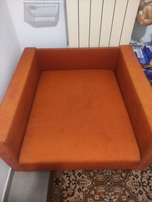 Łóżko pojedyncze , fotel pojedynczy rozkładany , amerykanka ,