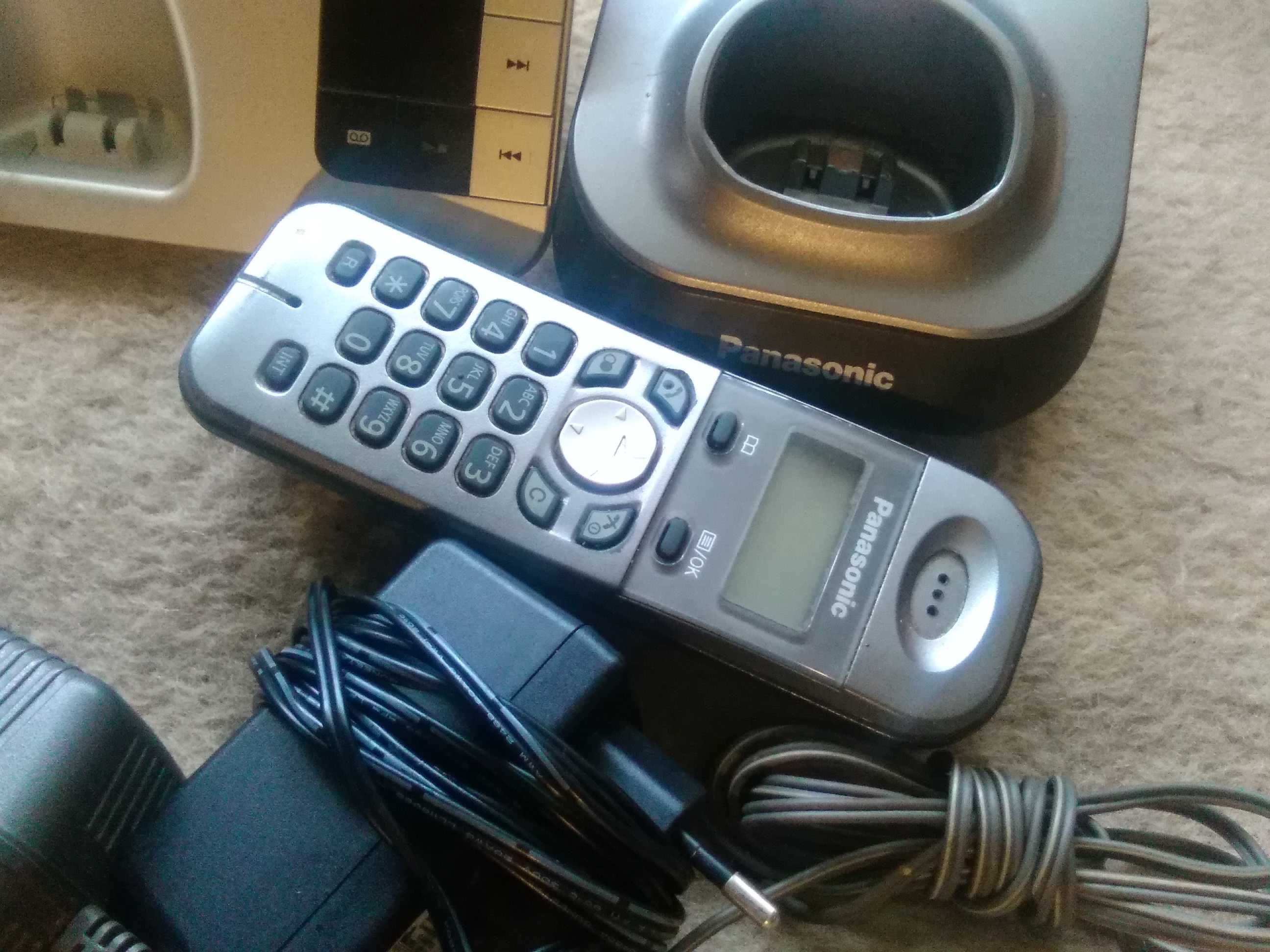 2 telefony stacjonarne Panasonic