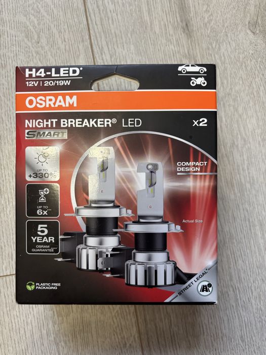 Osram Night Breaker SMART - H4-12V/20-19W - набір з 2 шт.