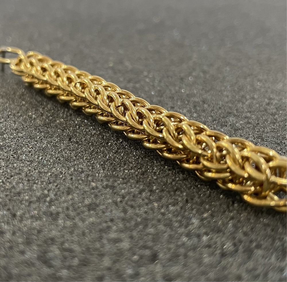 Niepowtarzalny łańcuch ze złota, próba złota 585 (144)
