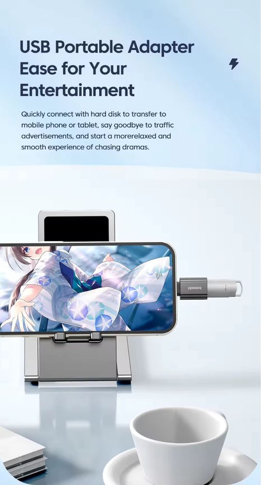 Adaptador USB 3.0 , Novo e selado