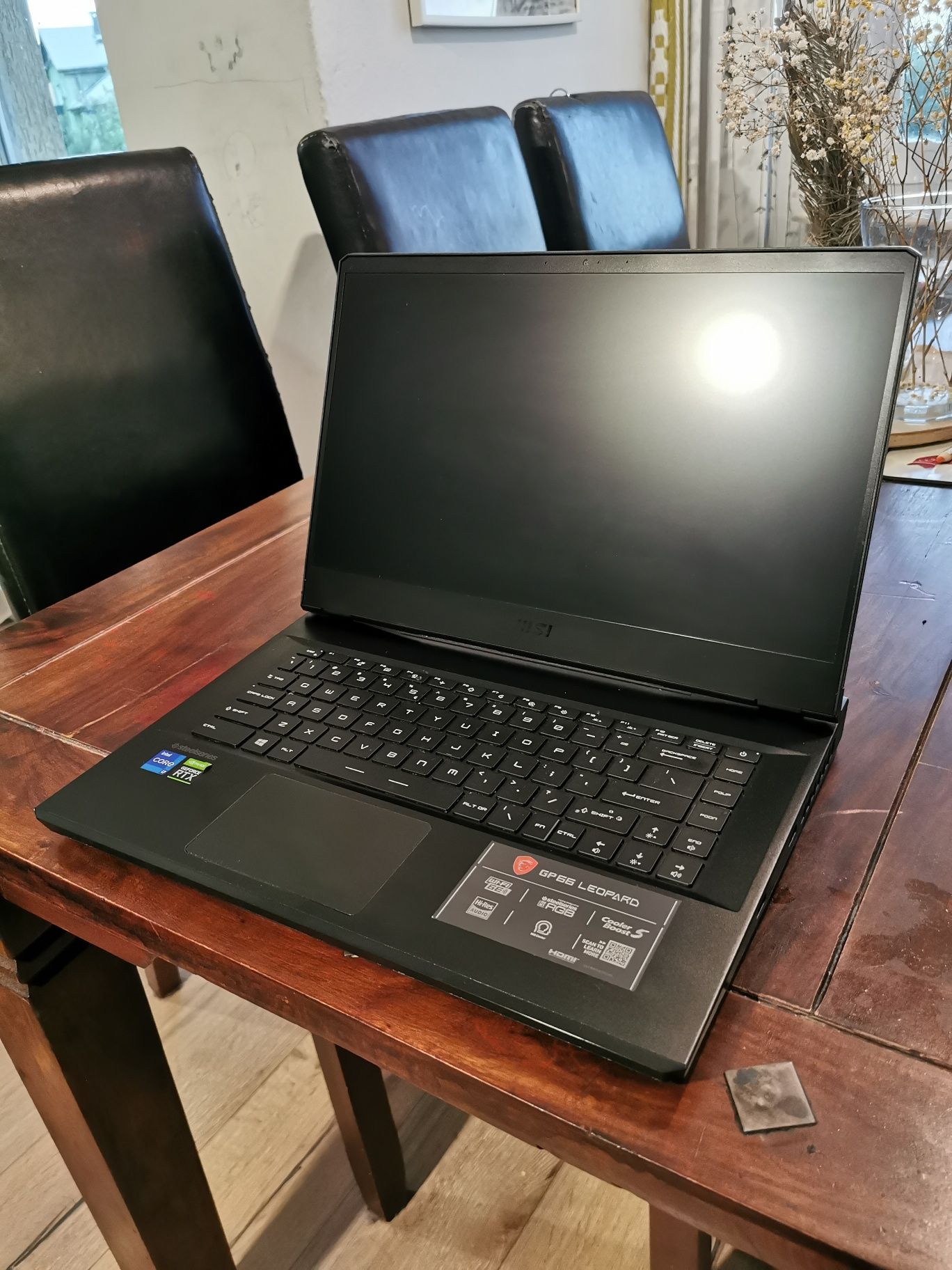 Laptop gamingowy MSI GP66 Leopard RTX3080 Stan Idealny