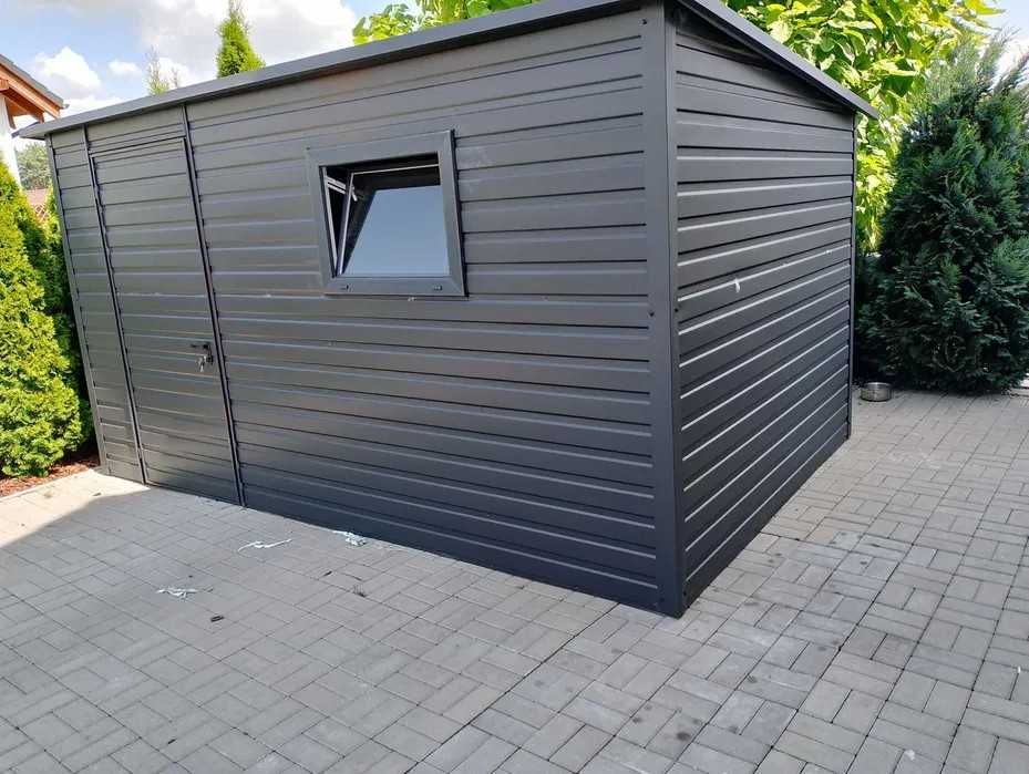 Domek narzędziowy metalowy, altana, garaż blaszak 3x5, wiata Producent