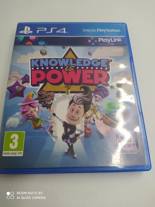 Knowledge is Power Wiedza to potęga Sony PlayStation 4 PS4 Eng