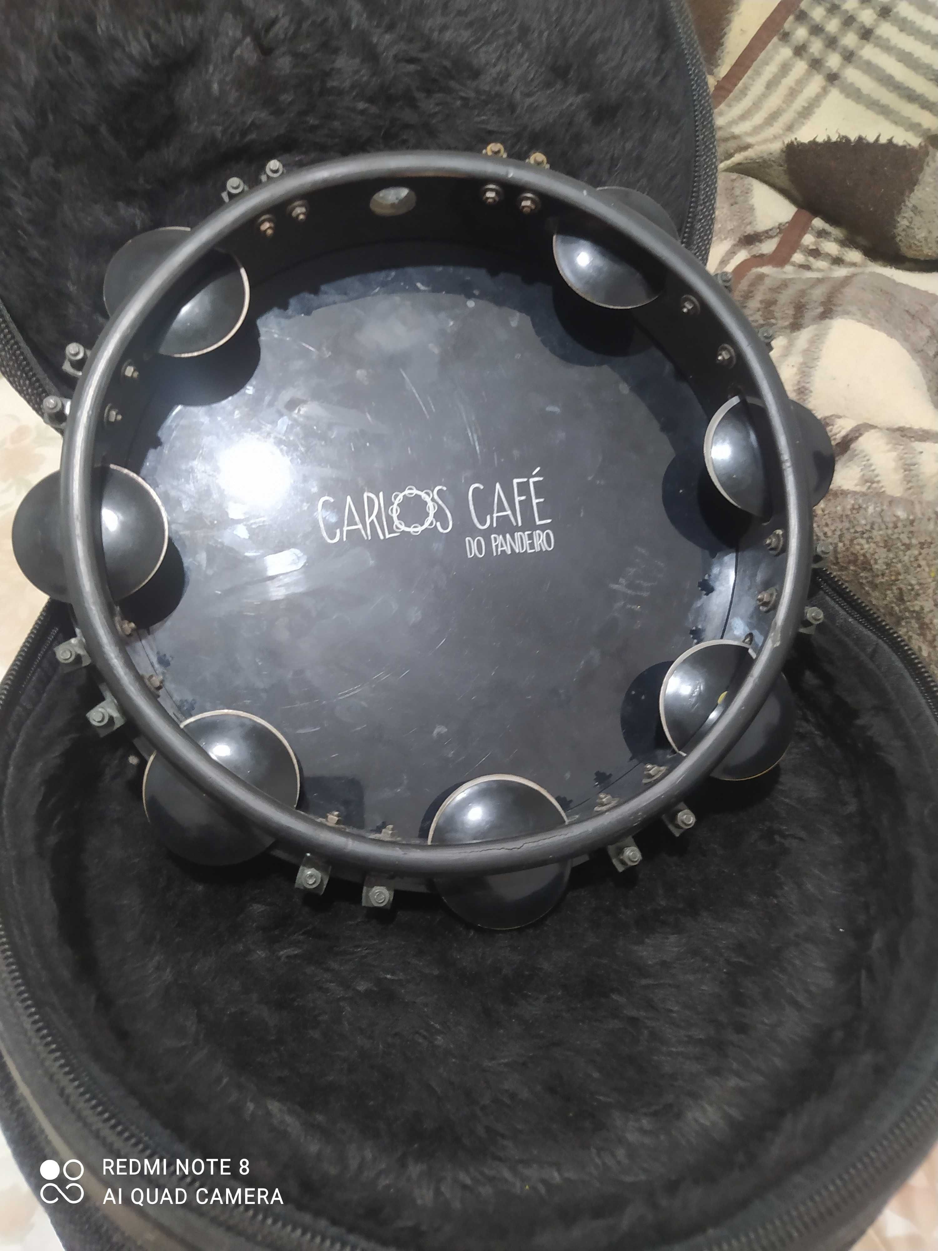 Vendo pandeiro contemporânea Carlos café uso profissional.