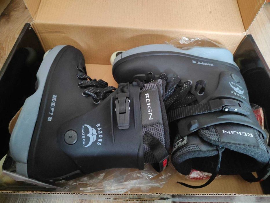 Razors Shift 2 rozmiar 43. - Profesjonalne rolki do jazdy agresywnej.