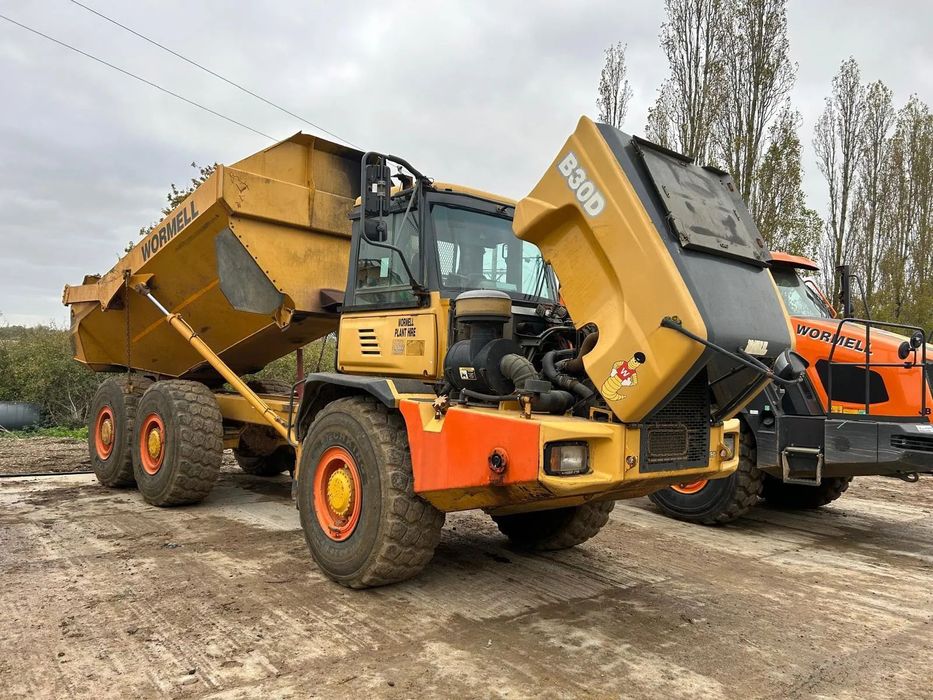 Bell B30d  Grzany kiper , tylna burta , a30,da30,a35