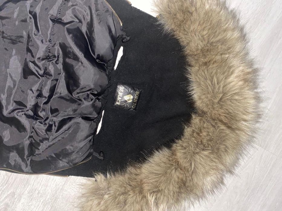 S/M BLACK EARTH FUR Stroller Sleepingbag&pad